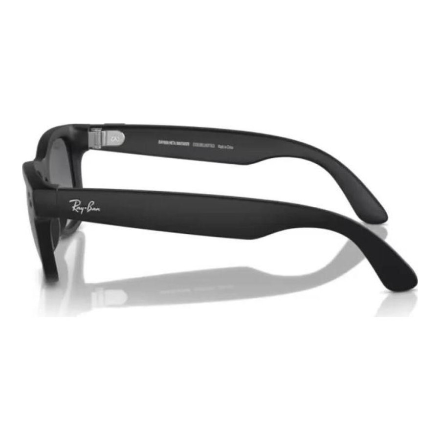Ray-Ban Meta Wayfarer Matte Black Frame Graphite Lenses (RW4006 601ST3 50-22)