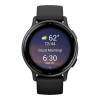 Garmin vivoactive 5 Slate Aluminum Bezel with Black Case and Silicone Band (010-02862-10/50)