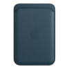 Apple iPhone Leather Wallet with MagSafe - Baltic Blue (MHLQ3) (OEM)