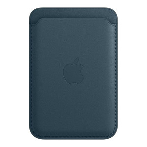 Apple iPhone Leather Wallet with MagSafe - Baltic Blue (MHLQ3) (OEM)
