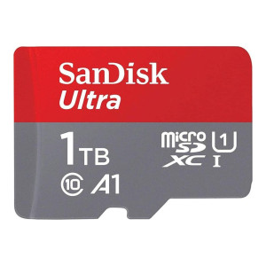 SanDisk 1 TB microSDXC UHS-I Ultra A1 SDSQUAC-1T00-GN6MN, SDSQUA4-1T00-GN6MN