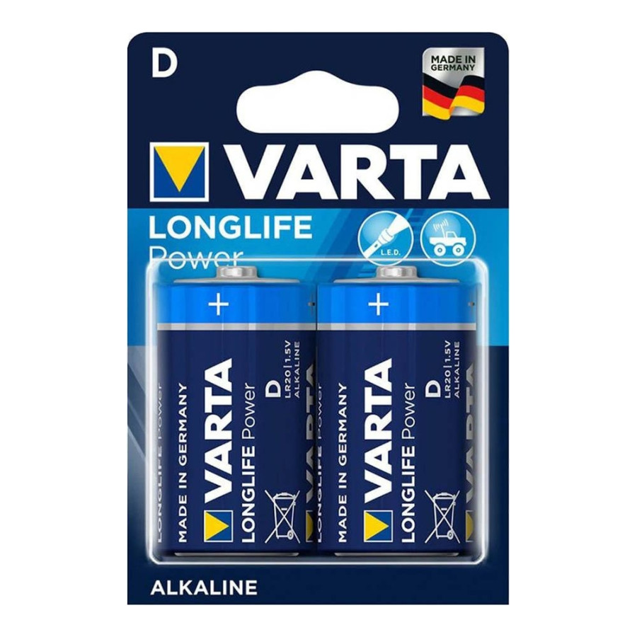 Varta D bat Alkaline 2шт HIGH ENERGY (04920121412)