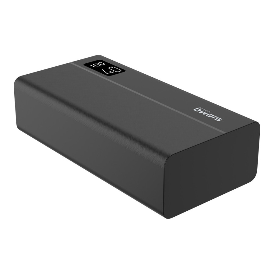 Sigma mobile X-power SI40A3QL 40000 mAh Type-C PD20W QC22,5W Black (UA)