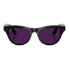 Ray-Ban Meta Skyler Gen 2 St. Shiny Black Frame/Clear to Amethyst Transitions Lenses (RW4014 601/CH 52-20)