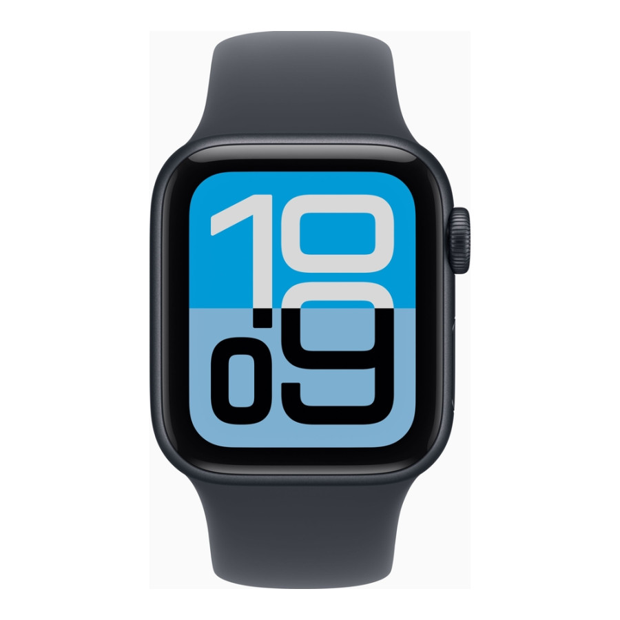 Apple Watch SE 3 GPS 40mm Midnight Alu. Case w. Midnight S. Band - M/L (MEHC4)