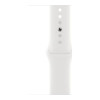 Apple Watch Series 8 GPS 45mm Silver Aluminum Case with White S. Band - S/M (MP6P3/MP6T3)