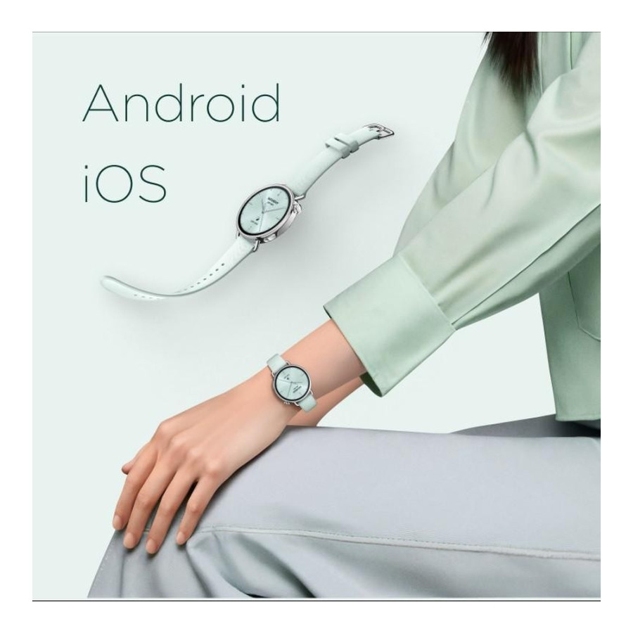 Xiaomi Watch S4 41mm Fluororubber Strap Mint Green (BHR080CGL)