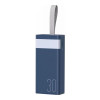 REMAX Chinen Series 20W+22.5W Fast Charging Power Bank with LED Light 30000mAh RPP-320 Blue