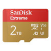 SanDisk 2 TB microSDXC U3 V30 A2 Extreme + Adapter SD (SDSQXAV-2T00-GN6MA, SDSQXAV-2T00-GN6MN)