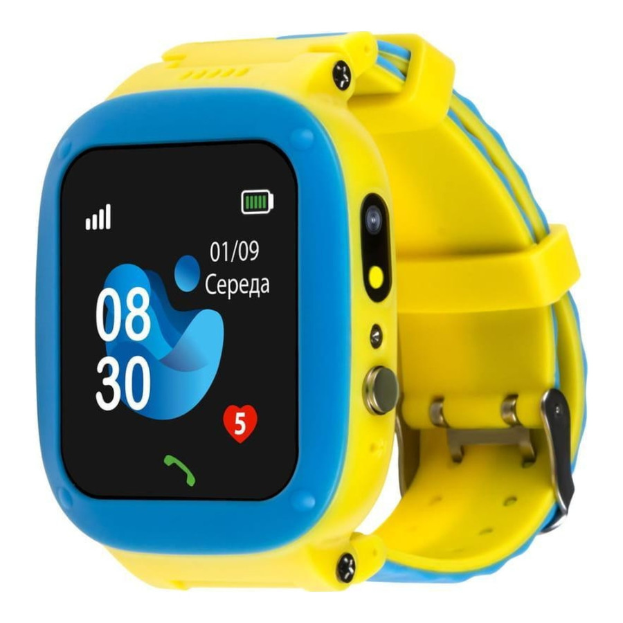 AmiGo GO004 Splashproof Camera+LED GLORY Blue-Yellow (UA)