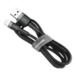 Baseus Kevlar Lightning Cable 1m Black (CALKLF-BG1)