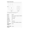 Baseus Compact 2xUSB 10.5W 2.1A White (CCXJ010202)