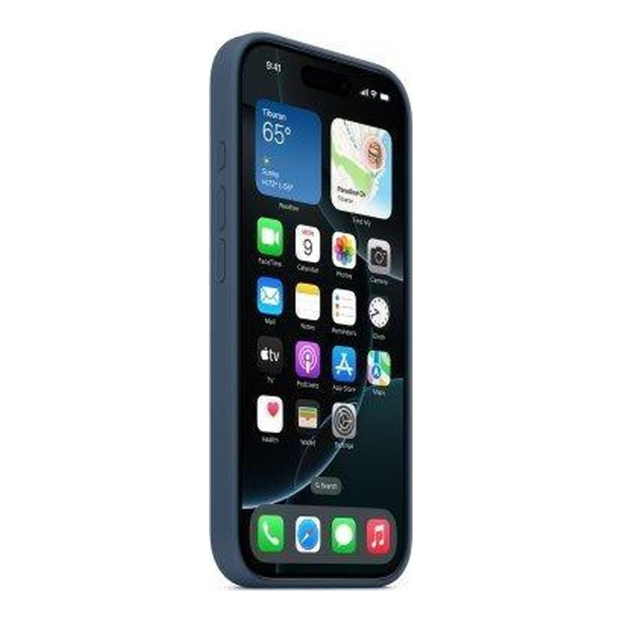 Apple iPhone 16 Pro Silicone Case with MagSafe - Denim (MYYK3) (EU)