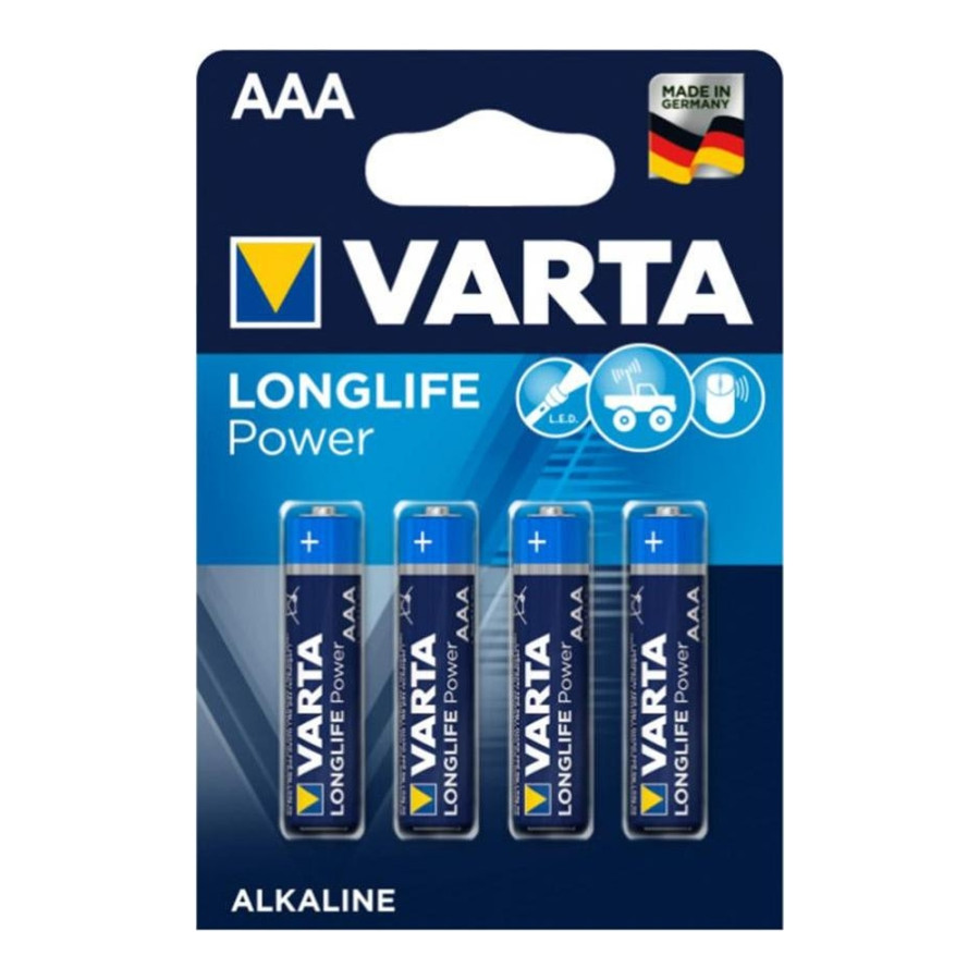 Varta AAA bat Alkaline 4шт HIGH ENERGY (04903121414)