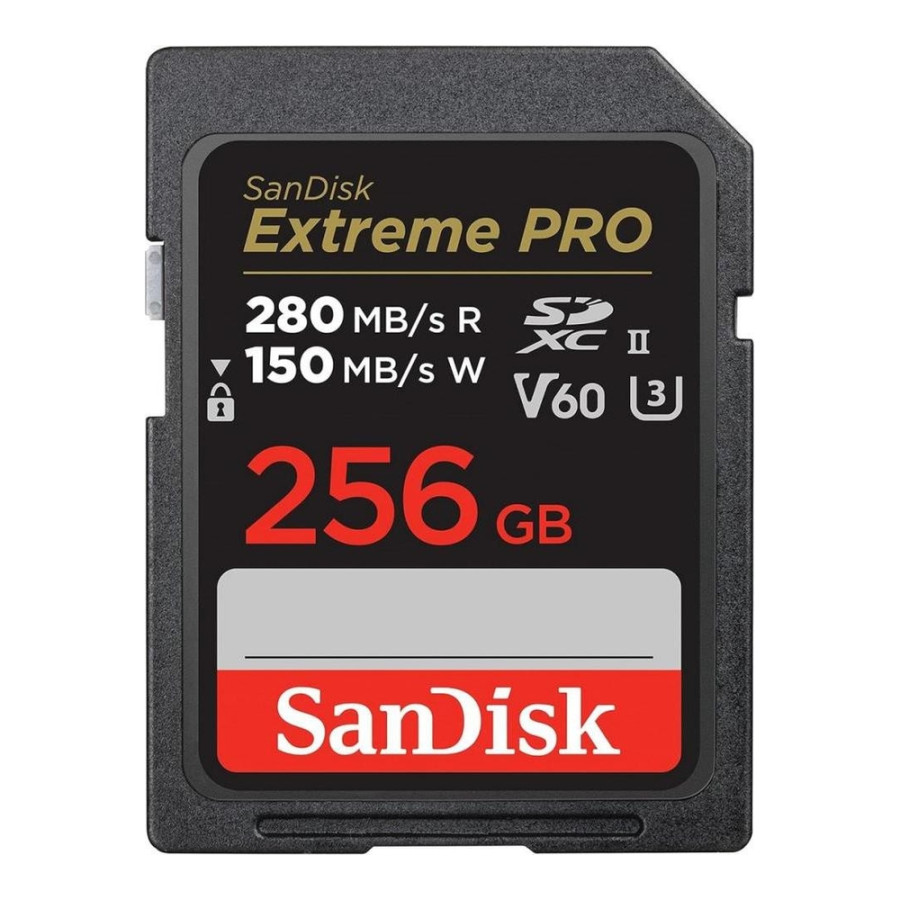 SanDisk 256 GB SDXC Extreme Pro UHS-II U3 V60 Class 10 (SDSDXEP-256G-GN4IN)
