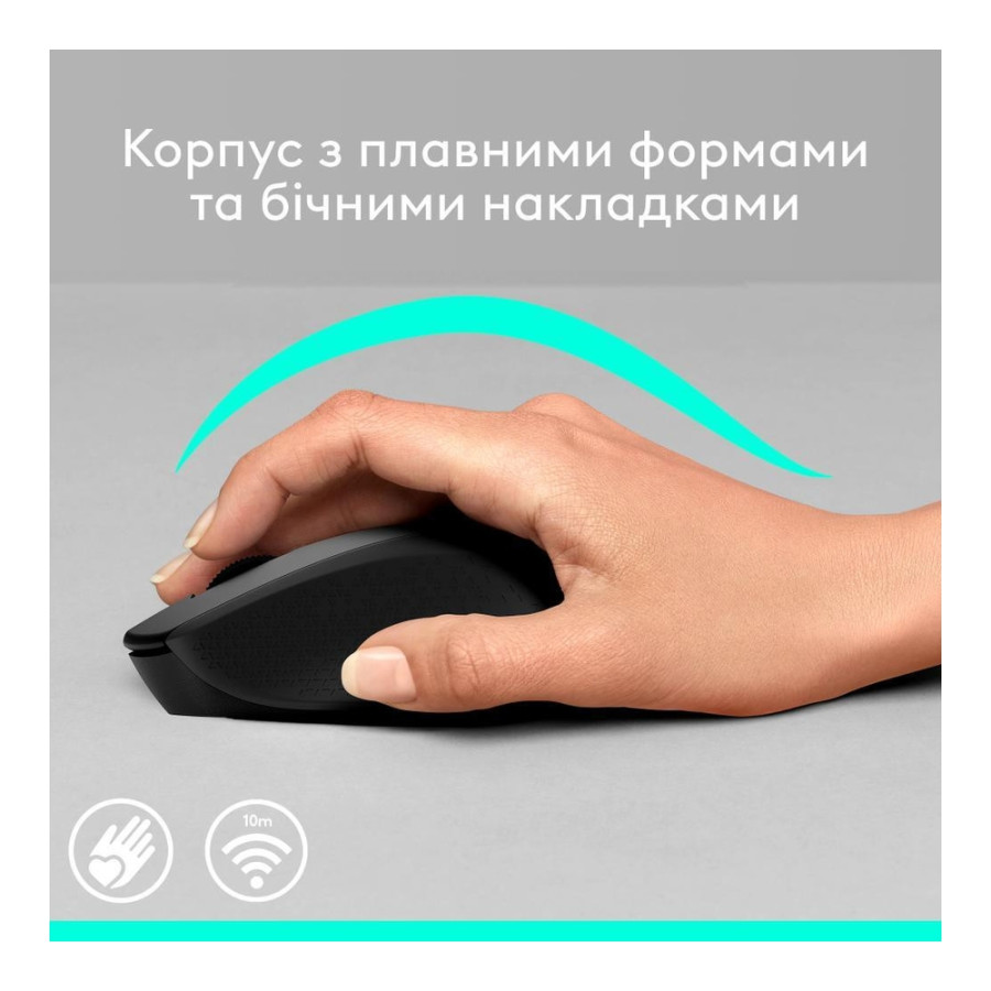 Logitech M280 Wireless Mouse Black (910-004291, 910-004287)