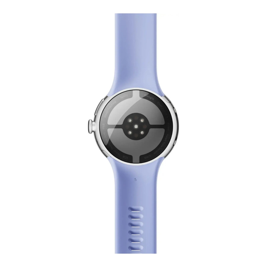 Google Pixel Watch 4 41mm LTE Polished Silver Aluminum case / Iris Active Band