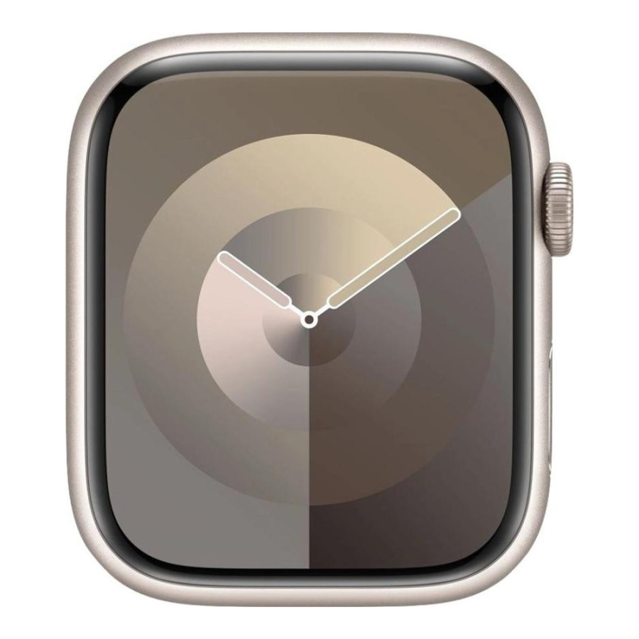 Apple Watch Series 9 GPS 41mm Starlight Aluminum Case w. Starlight Sport Band - M/L (MR8U3)
