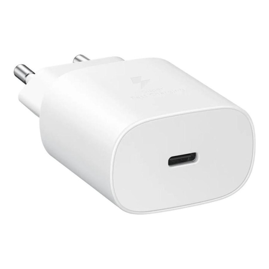Samsung 25W PD Power Adapter (with Type-C cable) White (EP-TA800XWE) (EU)