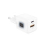 SENTEO Z-22 USB+USB-C 3A GaN PD 20W white