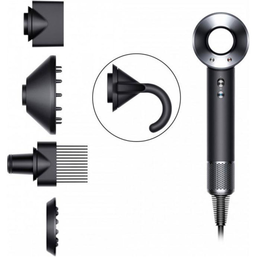 Dyson HD07 Supersonic Black/Nickel