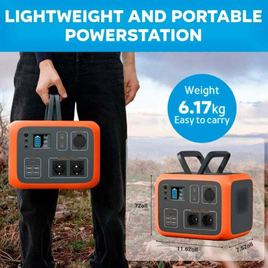 Bluetti PowerOak AC50s 500 Втч Portable Power Station (US)