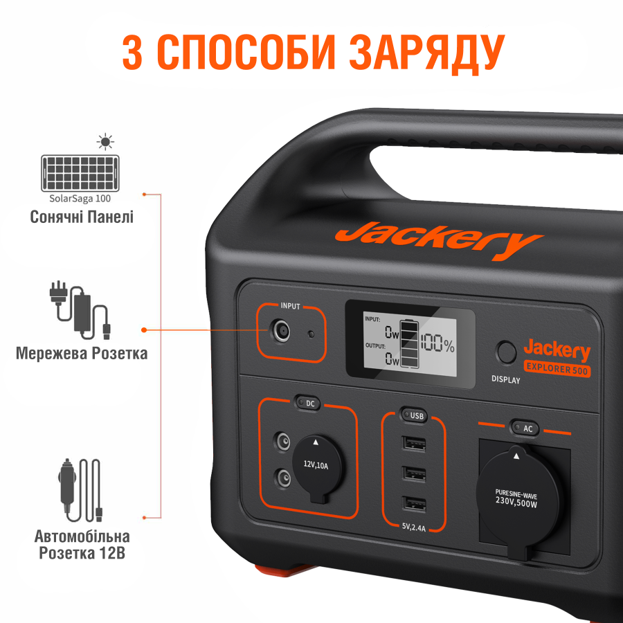 Jackery Explorer 500EU (US)