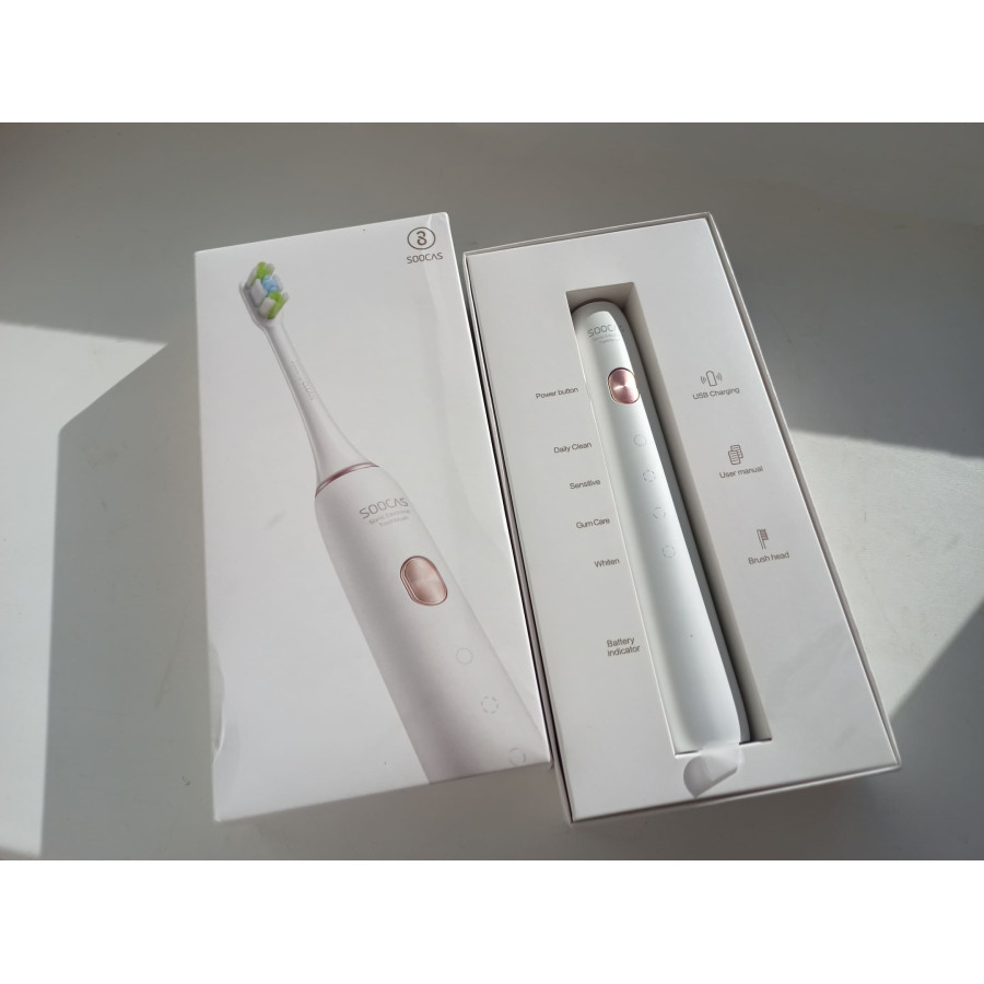 SOOCAS Sonic Electric Toothbrush X3U White