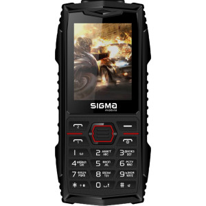 Sigma mobile X-TREME AZ68 black-red(UA)