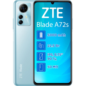 ZTE Blade A72S 4/64GB Blue (Global Version)