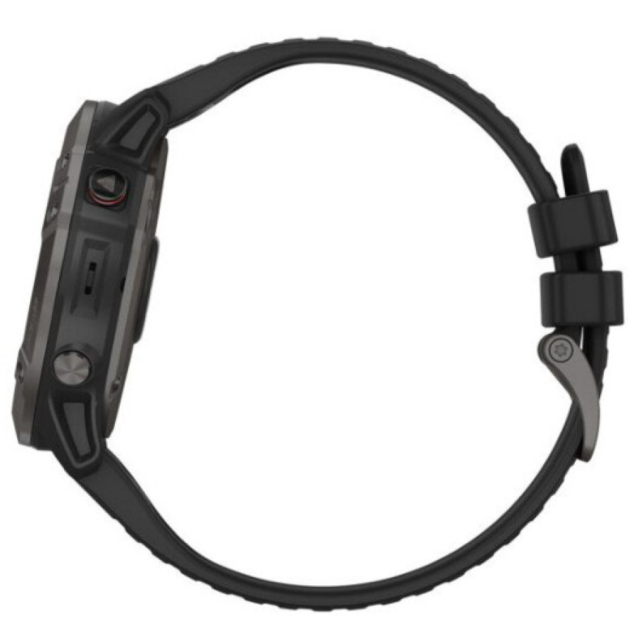 Garmin Fenix 6X Pro Sapphire Carbon Grey DLC with Black Band (010-02157-11/10)