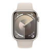 Apple Watch Series 9 GPS 41mm Starlight Aluminum Case w. Starlight Sport Band - S/M (MR8T3)