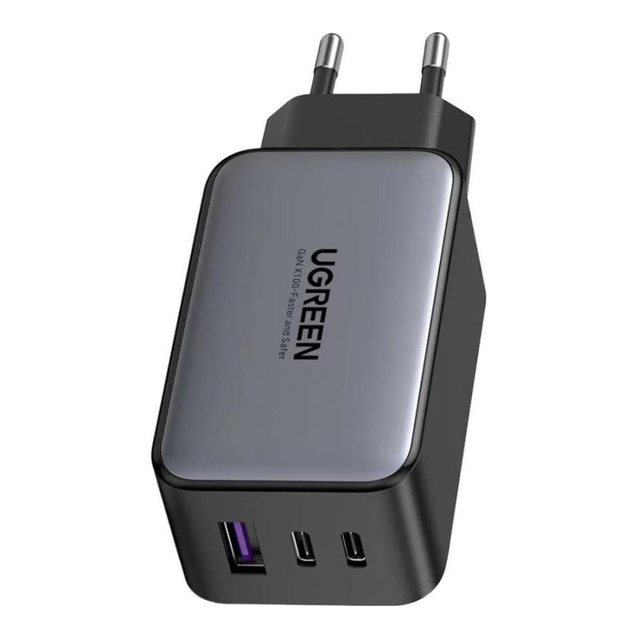 UGREEN CD244 GaN X 65W QC4.0 PD3.0 Black (10335)