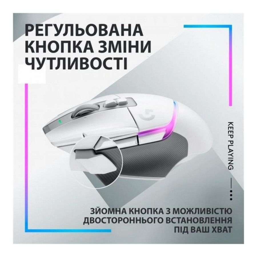 Logitech G502 X Plus White (910-006171, 910-006173)