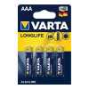 Varta AAA bat Alkaline 4шт LONGLIFE EXTRA (04103101414)
