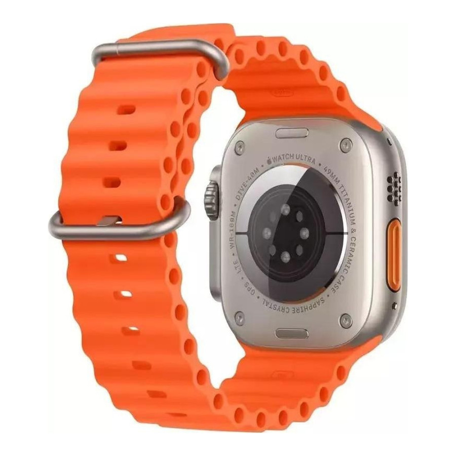 Apple Watch Ultra 2 GPS + Cellular 49mm Black Titan. Case w. Black Trail Loop - M/L (MX4V3)