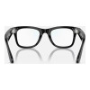 Ray-Ban Смарт-окуляри Meta Wayfarer Shiny Black Frame Clear Lenses (RW4006 601/SB 50-22)