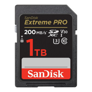 SanDisk 1 TB SDXC UHS-I U3 V30 Extreme PRO (SDSDXXD-1T00-GN4IN)