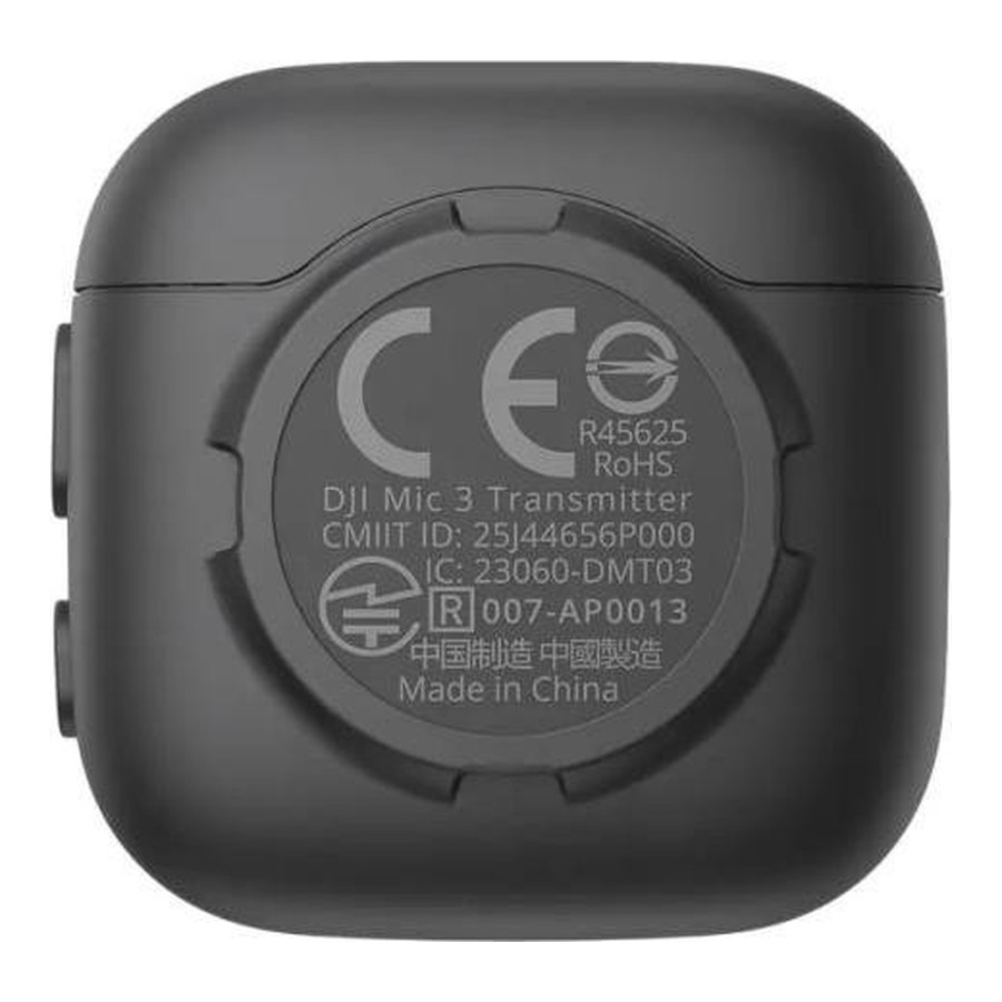 DJI Mic 3 Transmitter Shadow Black (CP.RN.00000478.01)