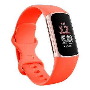 Fitbit Charge 6 Coral / Champagne Gold Aluminum