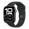 Apple Watch Series 10 GPS 46mm Jet Black Alu. Case w. Black Sport Band - M/L (MWWQ3)