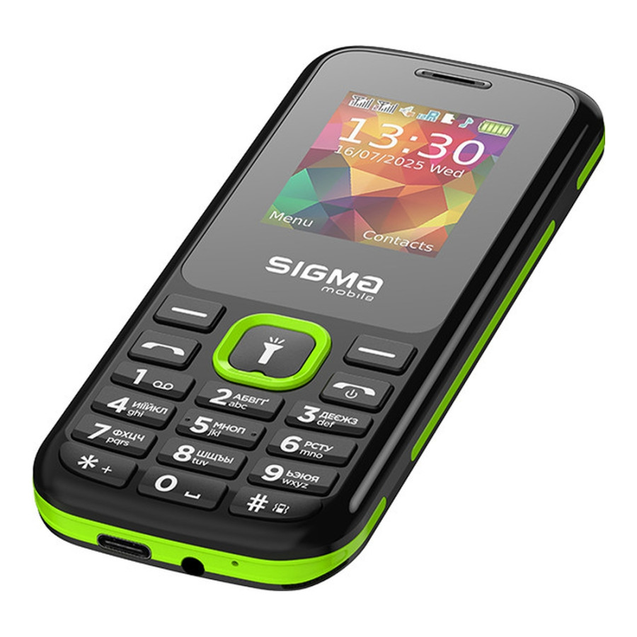 Sigma mobile X-style 171 MINI Black-Green (UA)
