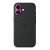 Apple iPhone 16 Silicone Case with MagSafe - Black (MYY13) (EU)