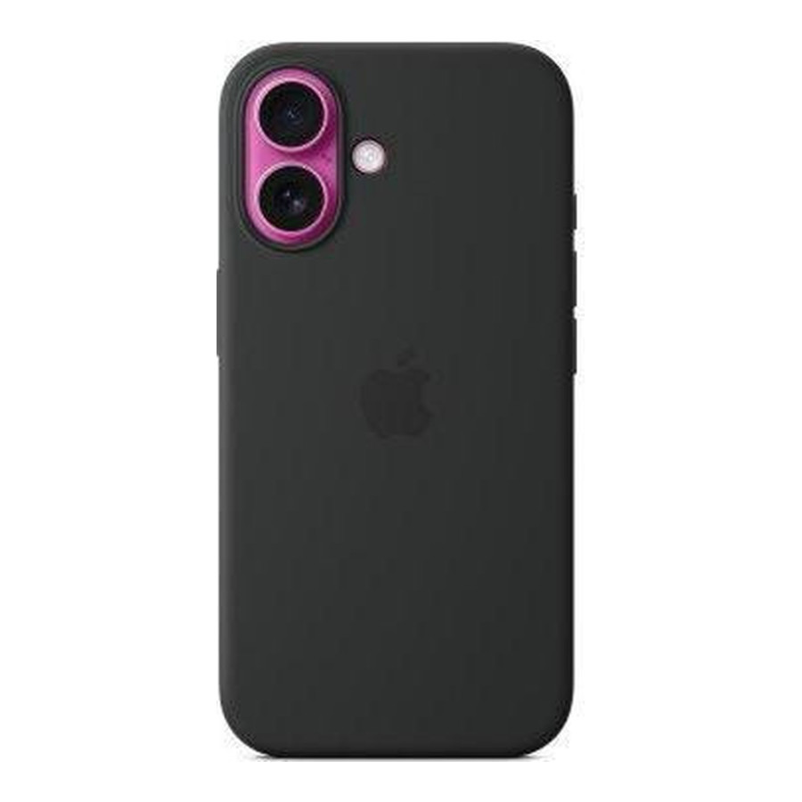 Apple iPhone 16 Silicone Case with MagSafe - Black (MYY13) (EU)