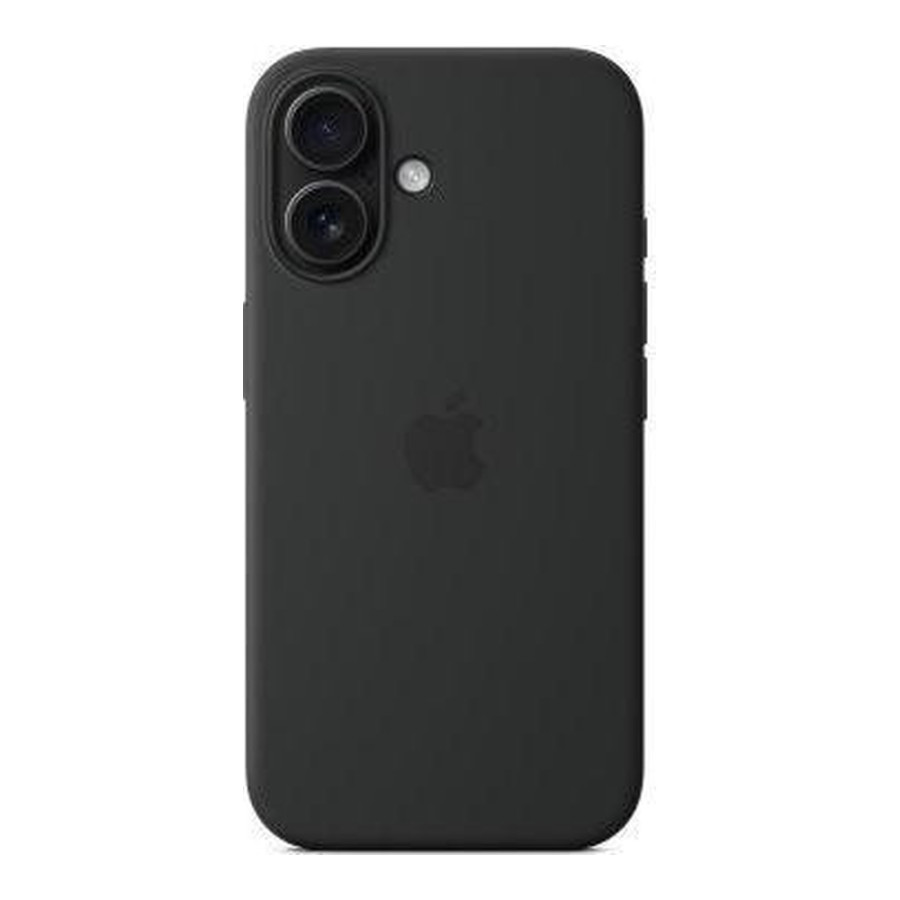 Apple iPhone 16 Silicone Case with MagSafe - Black (MYY13) (EU)