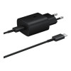 Samsung 25W PD3.0 Type-C Charger Black (EP-TA800XBEGRU) (High Copy)