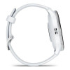 Garmin Venu 3 Silver Stainless Steel Bezel with Whitestone Case and Silicone Band (010-02784-00/50)