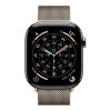 Apple Watch Series 11 GPS + Cellular 42mm Natural Tit. Case w. Natural Milanese Loop (MF8P4)