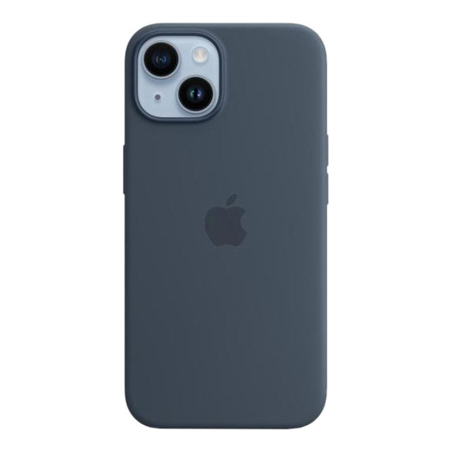 Apple iPhone 14 Silicone Case with MagSafe - Storm Blue (MPRV3) (OEM)