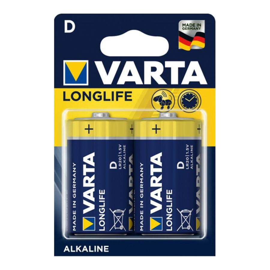 Varta D bat Alkaline 2шт LONGLIFE EXTRA (04120101412)